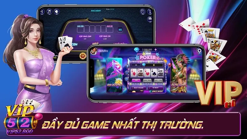 Tổng quan về cổng game Vip52